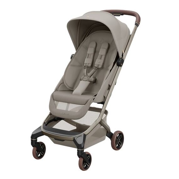 Cărucior Maxi-Cosi Fame Cabin, Ultra-Compact 0-22 kg - Sapphire Sand, Culoare: Gri deschis, Model: sport  - ExclusivMAG.ro