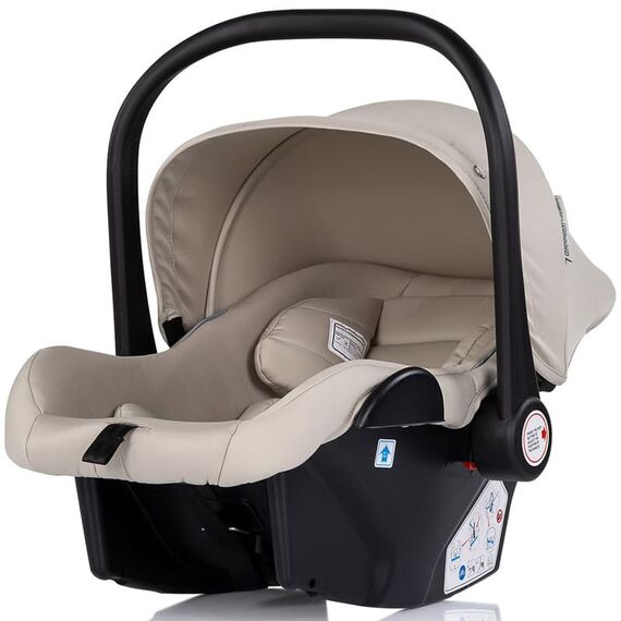 Carucior Chipolino Imperium 3 in 1 cashmere, Culoare: Bej, Model: 3 in 1 - poza 16 - ExclusivMAG.ro