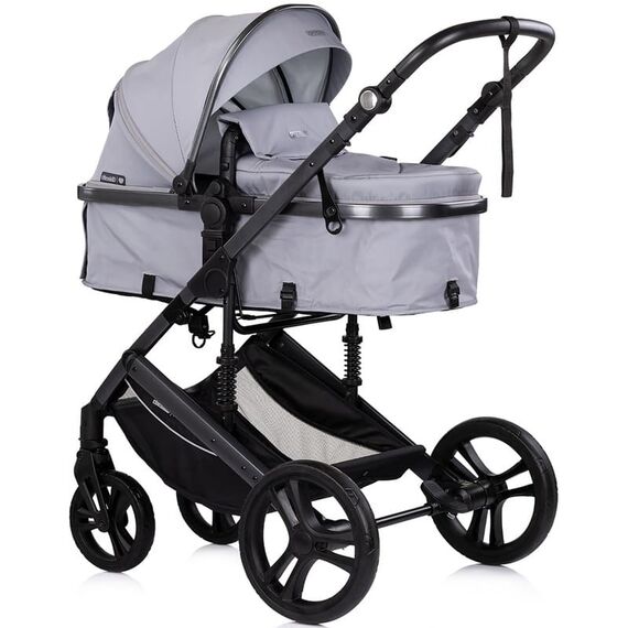 Carucior Chipolino Amore 3 in 1 platinum, Culoare: Gri deschis, Model: 3 in 1 - poza 2 - ExclusivMAG.ro