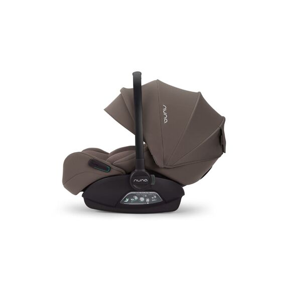 Nuna - Scoica auto cu functie de recline ARRA flex Chestnut, nastere-87 cm, testata ADAC si certificata R129, Culoare: Crem, Grupa: 0-13kg (0 luni - 12 luni) - poza 3 - ExclusivMAG.ro