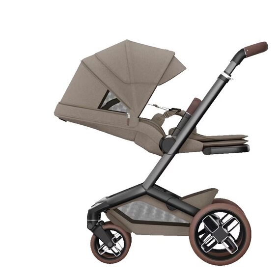 Carucior sport Maxi-Cosi FAME TWILLIC TRUFFLE, Culoare: Crem, Model: sport - poza 3 - ExclusivMAG.ro
