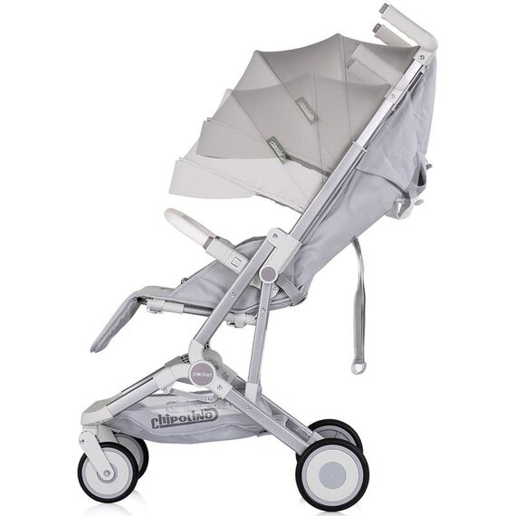 Carucior sport Chipolino Pocket platinum, Culoare: Gri deschis, Model: sport - poza 3 - ExclusivMAG.ro