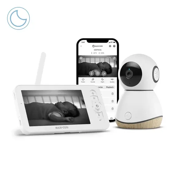 Monitor Pentru Bebelusi Maxi-Cosi SEE PRO WHITE - poza 8 - ExclusivMAG.ro