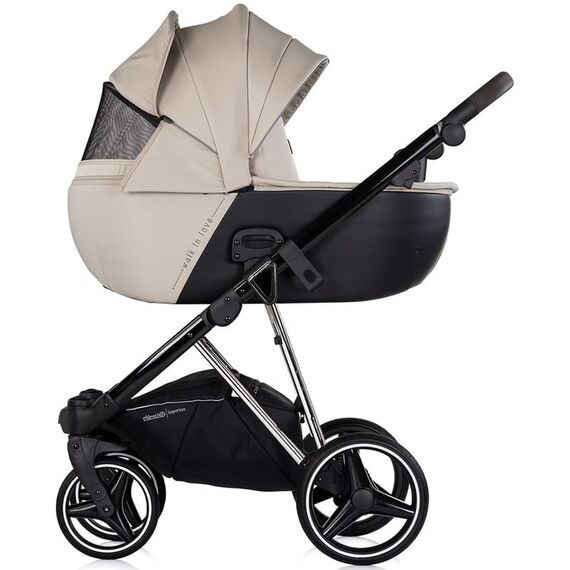 Carucior Chipolino Imperium 3 in 1 cashmere, Culoare: Bej, Model: 3 in 1 - poza 5 - ExclusivMAG.ro
