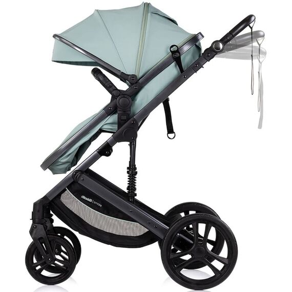 Carucior Chipolino Amore 2 in 1 matcha, Culoare: Turcoaz, Model: 2 in 1 - poza 4 - ExclusivMAG.ro