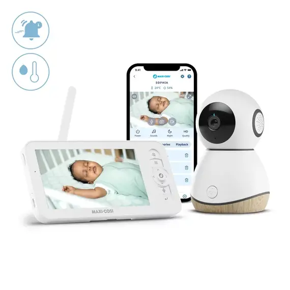 Monitor Pentru Bebelusi Maxi-Cosi SEE PRO WHITE - poza 6 - ExclusivMAG.ro