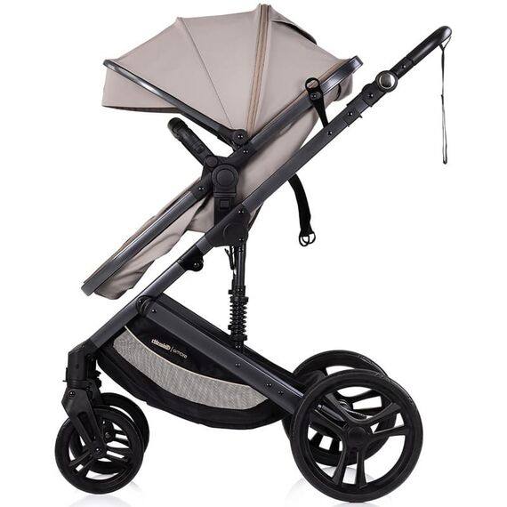 Carucior Chipolino Amore 2 in 1 latte, Culoare: Crem, Model: 2 in 1 - poza 4 - ExclusivMAG.ro
