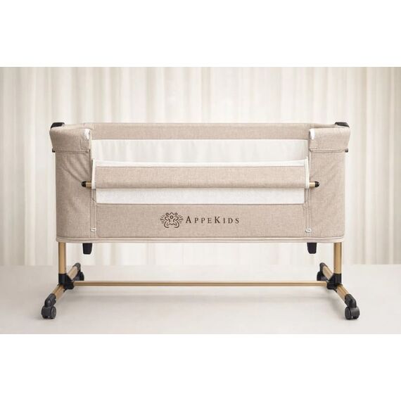 Co-Sleeper 4in1 AppeKids - Dreamy - Sand, Culoare: Crem, Dimensiuni: 90x50 - poza 4 - ExclusivMAG.ro