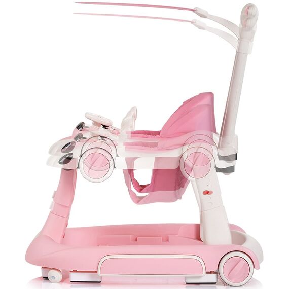 Premergator Chipolino Happy Walker 5 in 1 pink, Culoare: Roz - poza 5 - ExclusivMAG.ro