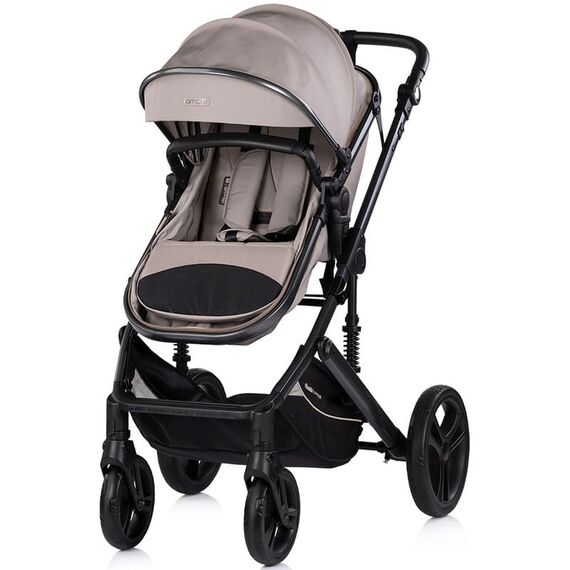 Carucior Chipolino Amore 2 in 1 latte, Culoare: Crem, Model: 2 in 1 - poza 2 - ExclusivMAG.ro