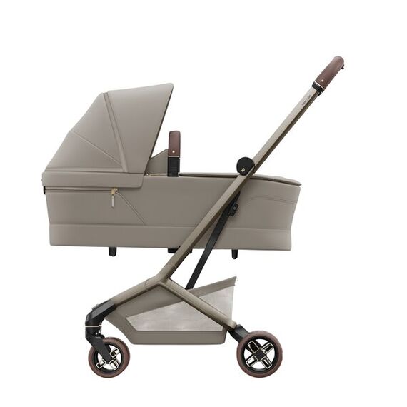 Cărucior Maxi-Cosi Fame Cabin, Ultra-Compact 0-22 kg - Sapphire Sand, Culoare: Gri deschis, Model: sport - poza 11 - ExclusivMAG.ro