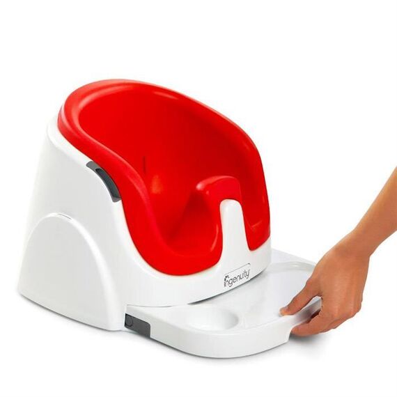 Scaun de masa 2 in 1 Poppy Red - Bright Starts  - ExclusivMAG.ro