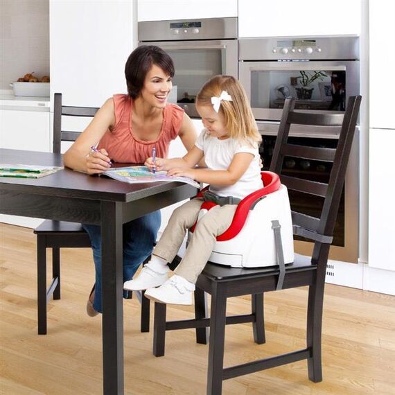 Scaun de masa 2 in 1 Poppy Red - Bright Starts - poza 3 - ExclusivMAG.ro