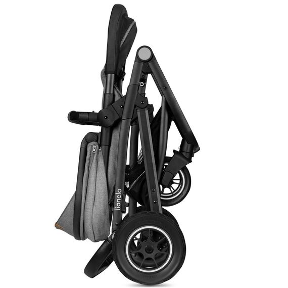 Carucior 3 in 1 Lionelo Bianka - Gri, Culoare: Gri, Model: 3 in 1 - poza 13 - ExclusivMAG.ro