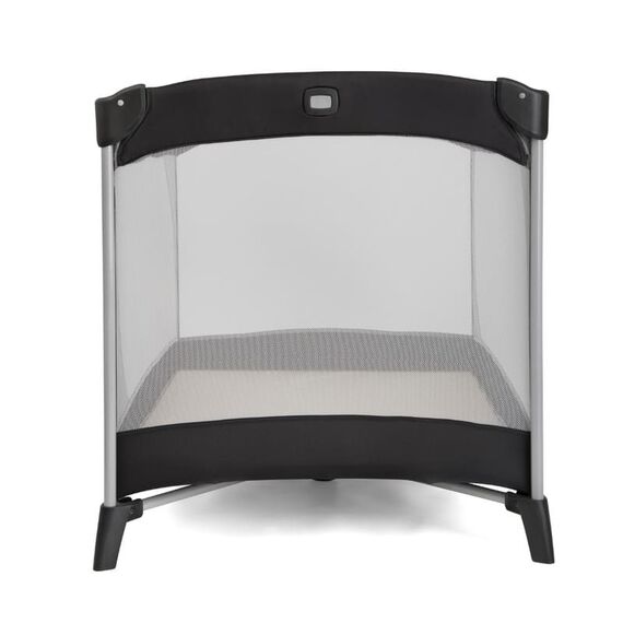 Patut pliant cu 2 niveluri Joie Allura 120 cm, Black Ink, Culoare: Negru/Gri, Dimensiuni: 120x60 - poza 3 - ExclusivMAG.ro