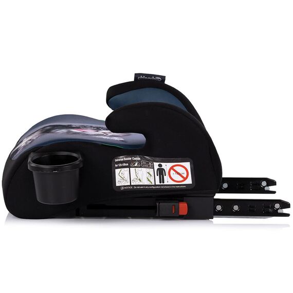 Inaltator auto Chipolino Go Boost Iso I-Size 125-150 cm cu sistem Isofix cat, Culoare: Negru/Gri, Grupa: 22-36kg (6 ani - 12 ani) - poza 3 - ExclusivMAG.ro