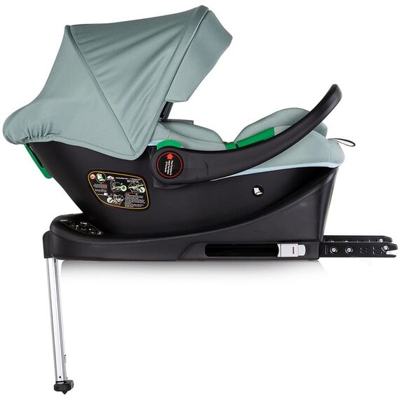 Carucior Chipolino Euphoria 3 in 1 matcha, Culoare: Turcoaz, Model: 3 in 1 - poza 12 - ExclusivMAG.ro