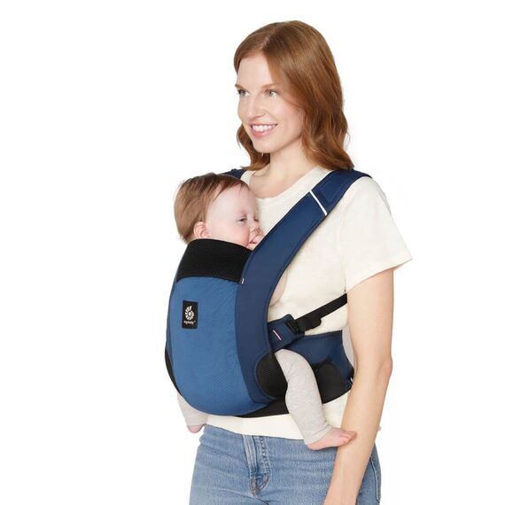 Ergobaby Marsupiu Away Midnight Blue, Culoare: Albastru - poza 2 - ExclusivMAG.ro