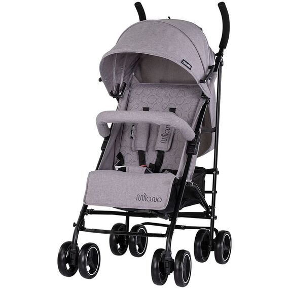 Carucior sport Chipolino Milano platinum, Culoare: Gri, Model: sport  - ExclusivMAG.ro