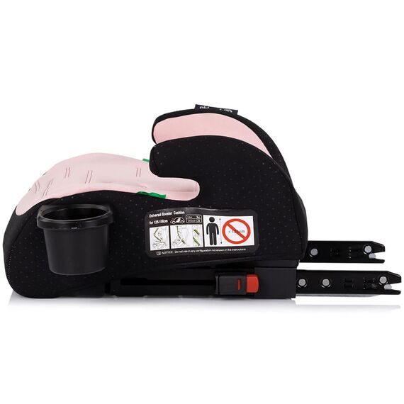 Inaltator auto Chipolino Go Boost Iso I-Size 125-150 cm cu sistem Isofix powder pink, Culoare: Roz, Grupa: 22-36kg (6 ani - 12 ani) - poza 3 - ExclusivMAG.ro