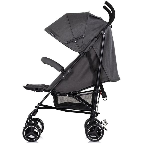 Carucior sport Chipolino Milano charcoal, Culoare: Gri/Negru, Model: sport - poza 3 - ExclusivMAG.ro