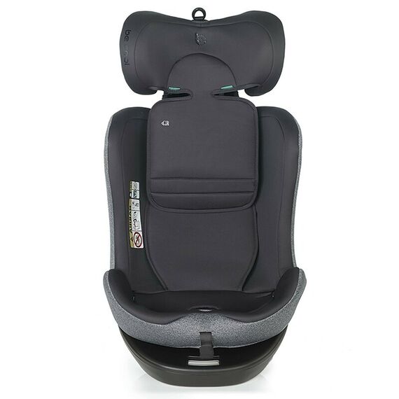 Scaun auto, Be Cool, Easy I-Size, Rotire 360 grade, 40 - 150 cm, 0 - 36 kg, Antracita, Culoare: Gri, Grupa: 0-36kg (0 luni - 12 ani) - poza 4 - ExclusivMAG.ro