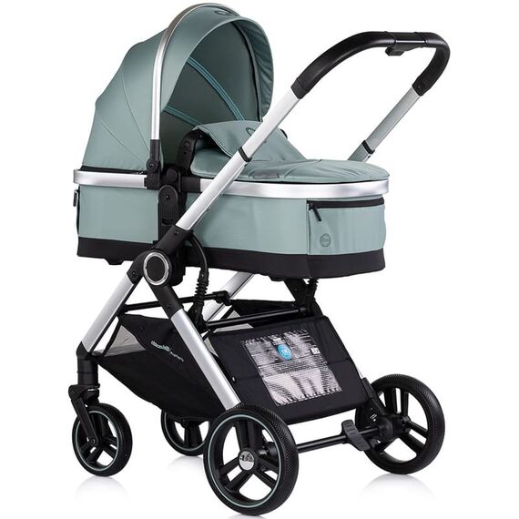 Carucior Chipolino Euphoria 3 in 1 matcha, Culoare: Turcoaz, Model: 3 in 1 - poza 2 - ExclusivMAG.ro