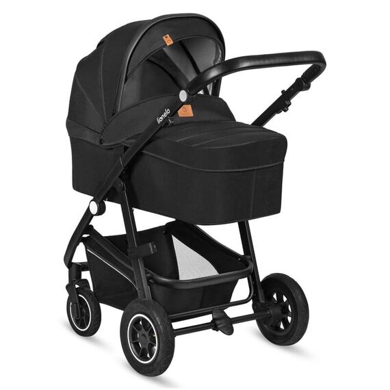 Carucior 3 in 1 Lionelo Bianka - Negru, Culoare: Negru, Model: 3 in 1 - poza 3 - ExclusivMAG.ro