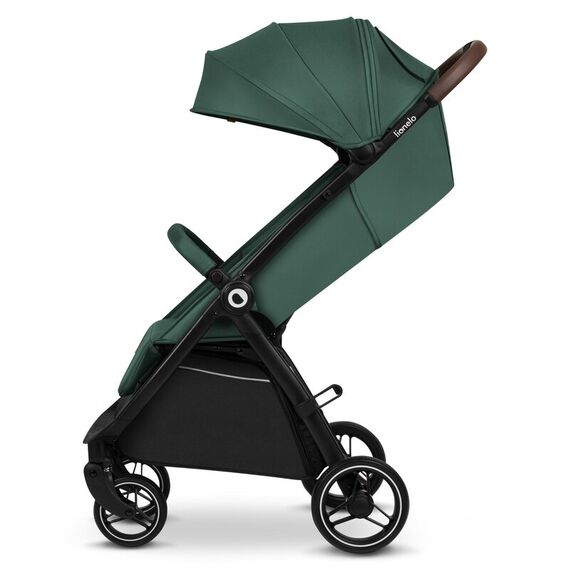 Carucior sport, Lionelo, Ingrid, Pana la 22 Kg, 6 luni+, Verde, Culoare: Verde inchis, Model: sport - poza 3 - ExclusivMAG.ro