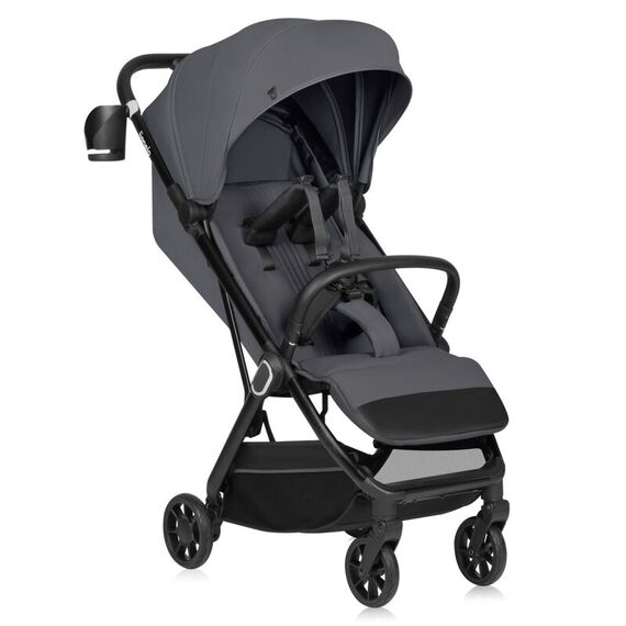 Carucior sport, Lionelo, Bess, Pana la 22 kg, 6 luni+, Gri, Culoare: Gri, Model: sport  - ExclusivMAG.ro