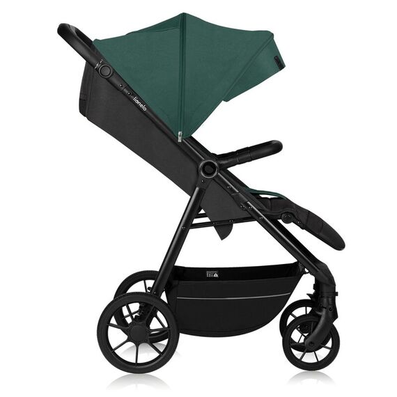Carucior sport, Lionelo, Mira, Pana la 22 kg, 6 luni+, Verde, Culoare: Verde inchis, Model: sport - poza 5 - ExclusivMAG.ro