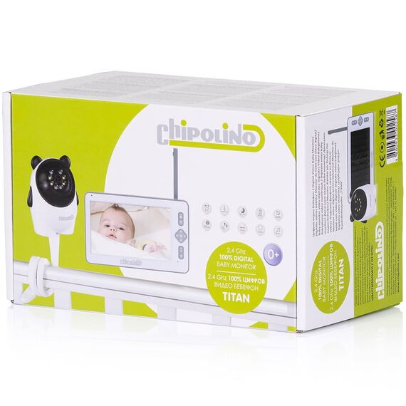 Video monitor Chipolino Titan white - poza 3 - ExclusivMAG.ro