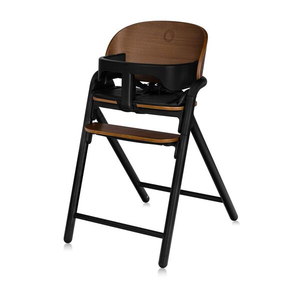 Scaun de masa multifunctional Celia, Lionelo, Din lemn de fag, 6 luni- adult, Negru, Culoare: Negru - poza 4 - ExclusivMAG.ro