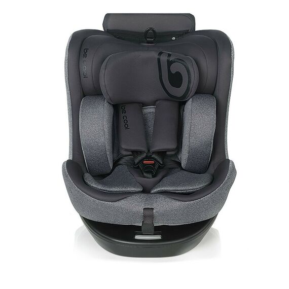 Scaun auto, Be Cool, Easy I-Size, Rotire 360 grade, 40 - 150 cm, 0 - 36 kg, Antracita, Culoare: Gri, Grupa: 0-36kg (0 luni - 12 ani) - poza 2 - ExclusivMAG.ro