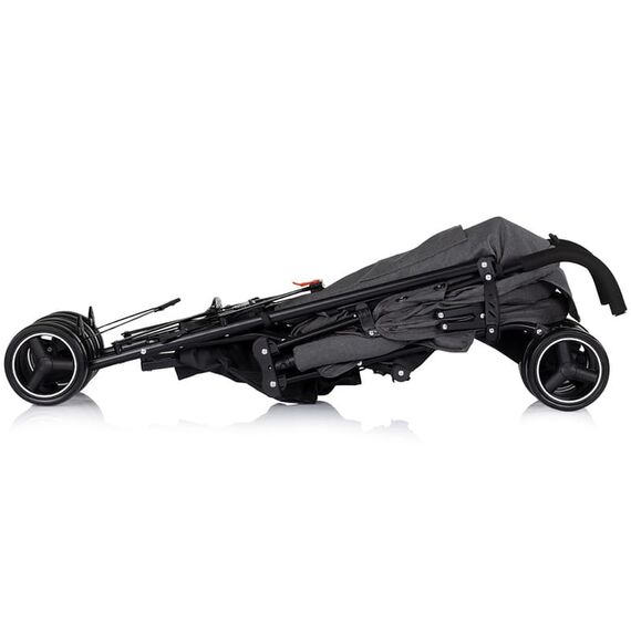 Carucior sport Chipolino Milano charcoal, Culoare: Gri/Negru, Model: sport - poza 4 - ExclusivMAG.ro