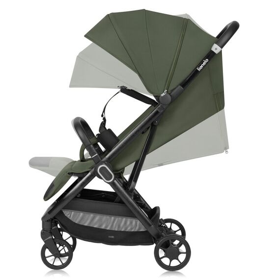 Carucior sport, Lionelo, Bess, Pana la 22 kg, 6 luni+, Verde, Culoare: Verde inchis, Model: sport - poza 5 - ExclusivMAG.ro