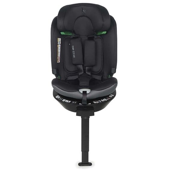 Scaun auto, Be Cool, Wagon I-Size, Rotire 360 grade, 40 - 150 cm, 0 - 36 kg, Carbon, Culoare: Negru/Gri, Grupa: 0-36kg (0 luni - 12 ani) - poza 8 - ExclusivMAG.ro