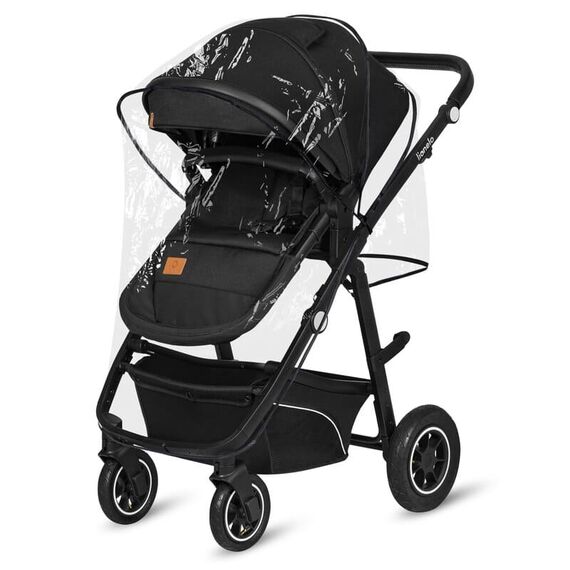 Carucior 3 in 1 Lionelo Bianka - Negru, Culoare: Negru, Model: 3 in 1 - poza 12 - ExclusivMAG.ro