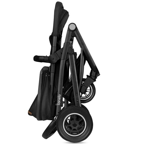 Carucior 3 in 1 Lionelo Bianka - Negru, Culoare: Negru, Model: 3 in 1 - poza 13 - ExclusivMAG.ro
