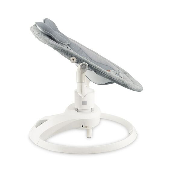 Balansoar electric pentru bebelusi cu sezut rotativ 360 grade , Momi Pearl - Grey, Culoare: Gri - poza 3 - ExclusivMAG.ro