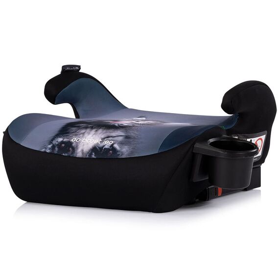 Inaltator auto Chipolino Go Boost Iso I-Size 125-150 cm cu sistem Isofix cat, Culoare: Negru/Gri, Grupa: 22-36kg (6 ani - 12 ani) - poza 2 - ExclusivMAG.ro
