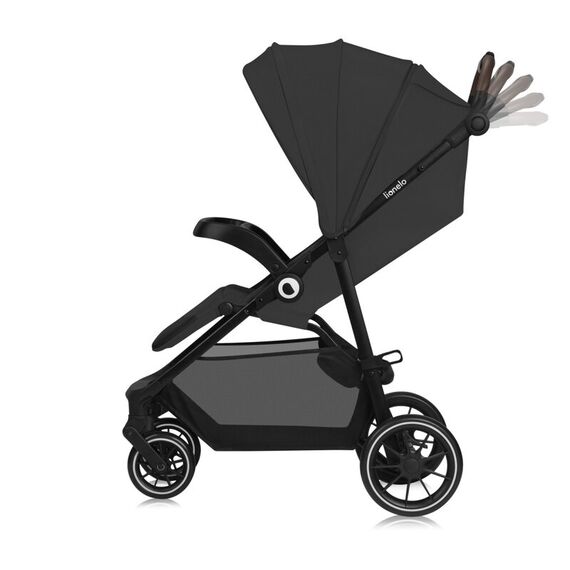 Carucior sport Lionelo Emma One, Pana la 22 kg - Gri, Culoare: Gri, Model: sport - poza 4 - ExclusivMAG.ro