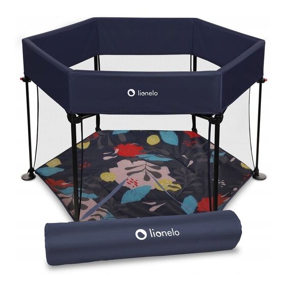 Tarc de joaca Lionelo Roel, Blue Navy, Culoare: Albastru - poza 4 - ExclusivMAG.ro
