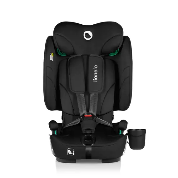 Scaun auto pliabil, Lionelo, Nelly, i-Size, 76- 150 cm, Negru, Culoare: Negru, Grupa: 9-36kg (9 luni - 12 ani) - poza 2 - ExclusivMAG.ro