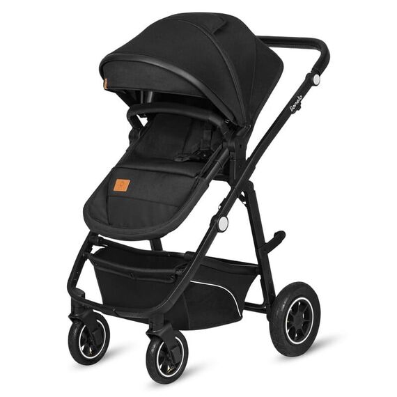 Carucior 3 in 1 Lionelo Bianka - Negru, Culoare: Negru, Model: 3 in 1 - poza 6 - ExclusivMAG.ro