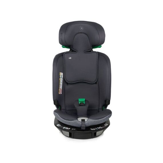 Scaun auto, Be Cool, Wagon I-Size, Rotire 360 grade, 40 - 150 cm, 0 - 36 kg, Be Antracita, Culoare: Gri, Grupa: 0-36kg (0 luni - 12 ani) - poza 3 - ExclusivMAG.ro
