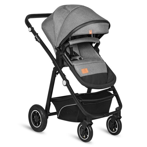 Carucior 3 in 1 Lionelo Bianka - Gri, Culoare: Gri, Model: 3 in 1 - poza 2 - ExclusivMAG.ro
