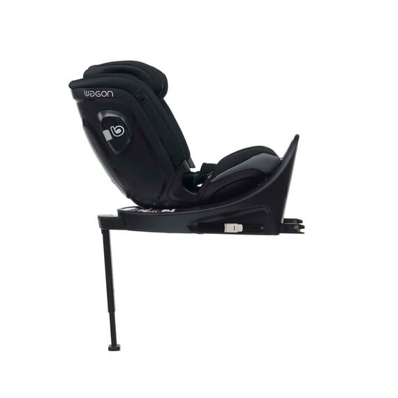 Scaun auto, Be Cool, Wagon I-Size, Rotire 360 grade, 40 - 150 cm, 0 - 36 kg, Be Antracita, Culoare: Gri, Grupa: 0-36kg (0 luni - 12 ani) - poza 6 - ExclusivMAG.ro