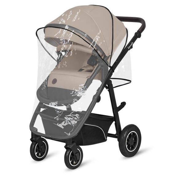 Carucior 3 in 1 Lionelo Bianka - Bej, Culoare: Crem, Model: 3 in 1 - poza 11 - ExclusivMAG.ro