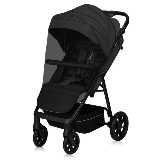 Carucior sport, Lionelo, Mira, Pana la 22 kg, 6 luni+, Gri, Culoare: Gri/Negru, Model: sport - poza 5 - ExclusivMAG.ro